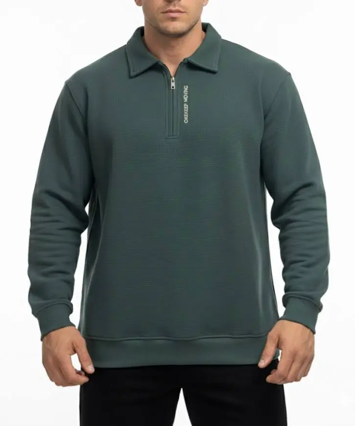 پلیور دورس مردانه جلو زیپ فرهان